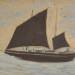Brown Sailing Boat (verso)